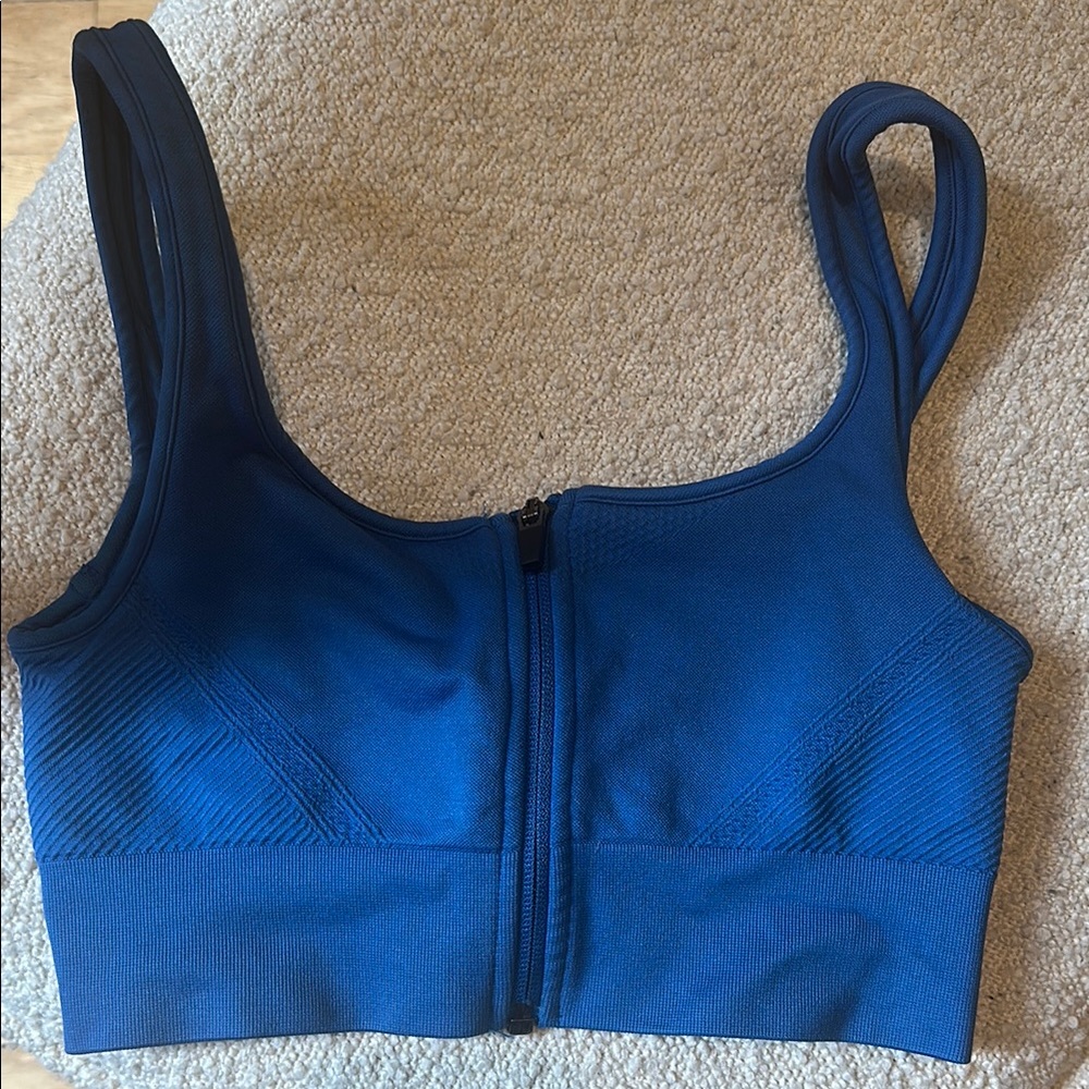 REISS Blue Sports Bra